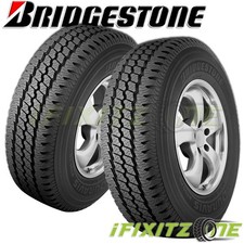 2 Bridgestone Duravis M700 Hd Lt23580r17 10-ply E-load Commercial Truck Tires