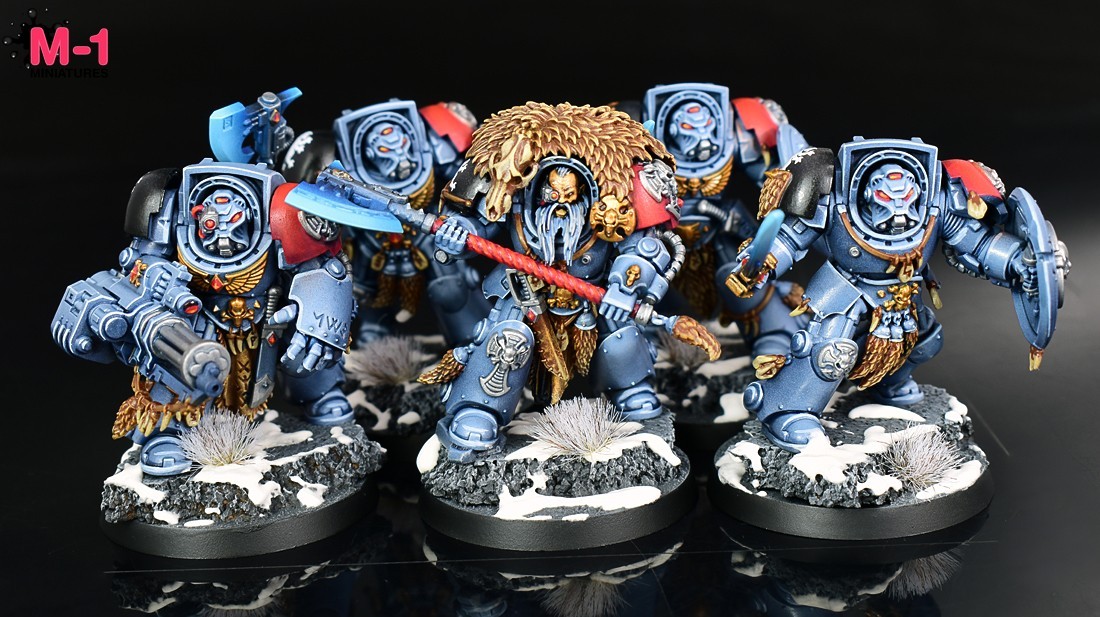 Warhammer 40k Primaris Marines Space Wolves Wolf Guard Terminators
