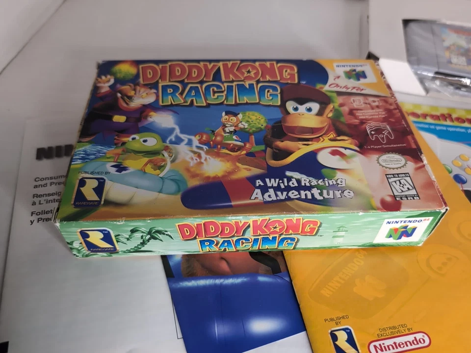 Diddy Kong Racing Nintendo 64 Only For N64 New Open Box - Image 4 of 4