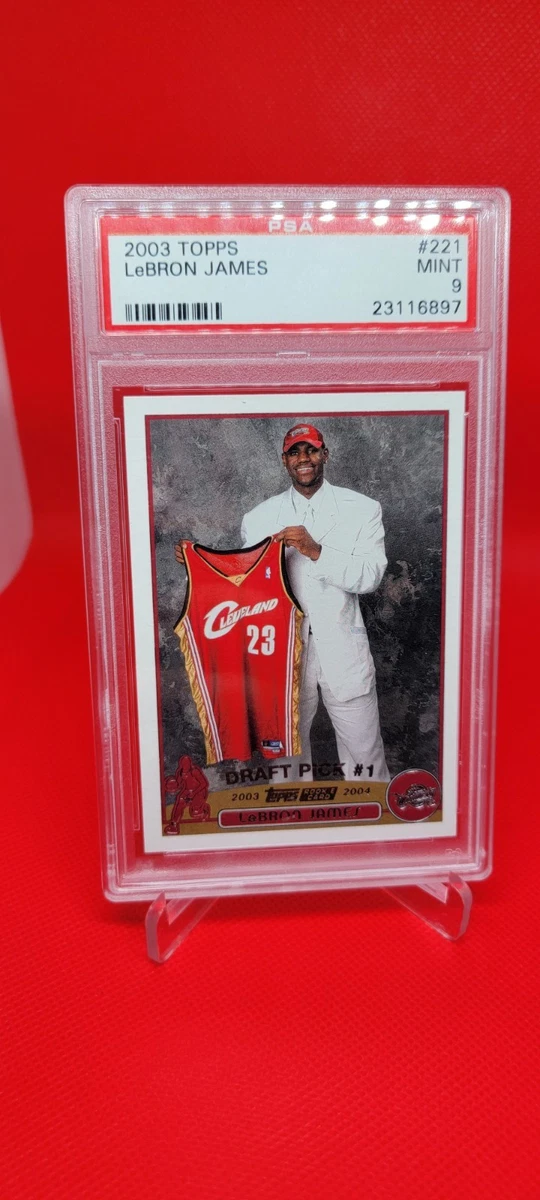 Topps LeBron James Basketball Rookie Sports Trading Cards for sale