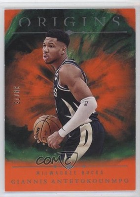 2024-25 Panini Origins Orange /75 Giannis Antetokounmpo #47 16wc