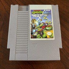 Teenage Mutant Ninja Turtles III The Manhattan Project Nintendo NES,1992 Untest