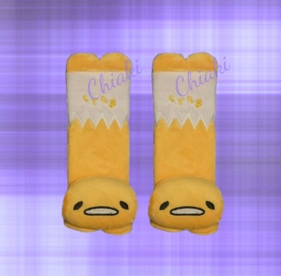3D Gudetama Seatbelt Covers (1 Pair)