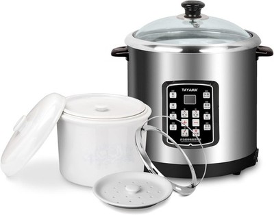 8-in-1 Multi-Functional Stainless Steel Electric Stew Cooker 10 Liter