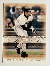 2002 Upper Deck Honor Roll #49 Rich Aurilia