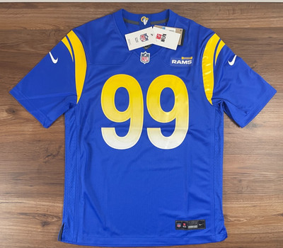 Nike NFL Los Angeles Rams Trikot Aaron Donald 99 2024 Gr. M,L NEU HV2601 405