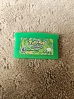 Pokemon Leaf Green GBA game - battery not dry!
