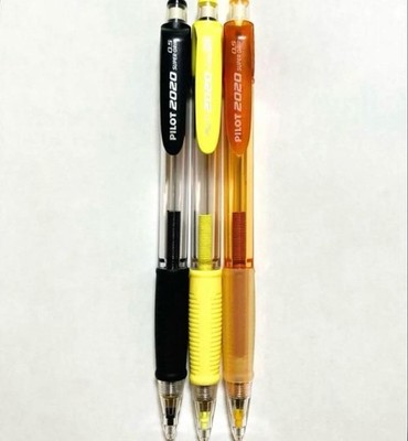 PILOT SUPER GRIP 2020 Furefre Mechanical Pencil Set of 3 Discontinued