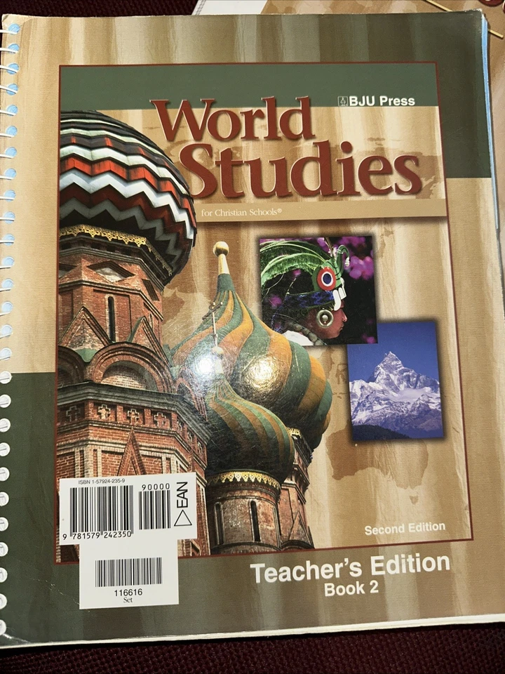 World Studies Teachers Edition Book 2 SECOND EDITION BJU Press - Image 3 of 4