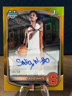 Sadiq White 2025-26 Bowman Basketball Chrome Auto Gold /50 1st Prospect Syracuse