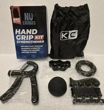 Hand Therapy Kit  Arthritis Relief, Finger Exercise & Grip Strength Recovery 5pc