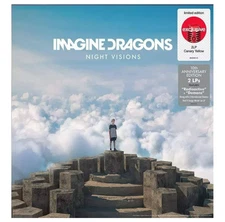 Imagine Dragons Night Visions 10th Anniversary 2LP Yellow Vinyl Brand New Sealed