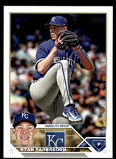 2023 Topps Update Baseball Card Ryan Yarbrough Kansas City Royals #US87