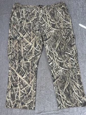 Mossy Oak Pants Mens 2XL Camo Outdoors Hunting Brush Shadow Grass Blades Grunge