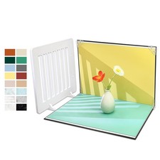 8 PCS Photo Backdrop Board DoubleSide Paper 9mm 16.5x11.5 Inch Kit