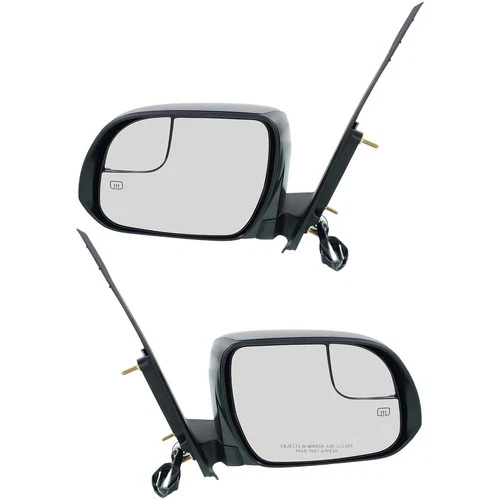 Power Mirror Set For 2015 Toyota Sienna Heated With Blind Spot Feature Primed