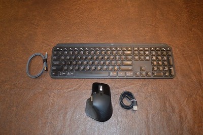Logitech Used MX Keys S Combo Keyboard &  Mouse