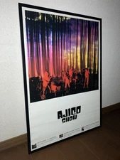 Stylish 2001 AJICO UA Uwa Kenichi Asai BLANKEY JET CITY Benji framed poster JAZZ