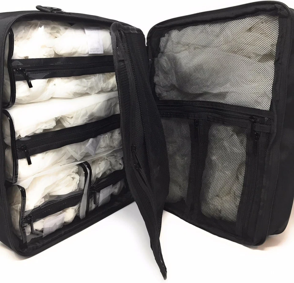 Estuche de Maquillaje de Viaje MAC XL Nuevo con Etiquetas y Correa Negra Foto 3 de 4