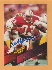 Brent Moss Wisconsin Badgers AUTO 1995 Superior Pix Autographs #17 /4000