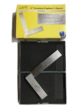 iGAGING 6  Premium Engineer  s Square With Case READ DESCRIPTION 