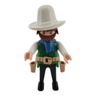 Playmobil 1974 Vintage Western Cowboy Bandit Figure Geobra Toy