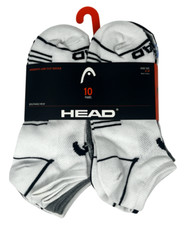 HEAD WOMEN'S LOW CUT 10 PAIRS SOCKS SIZE 6-10