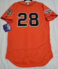 MAJESTIC AUTHENTIC 40 MEDIUM SAN FRANCISCO GIANTS, BUSTER POSEY FLEX BASE Jersey