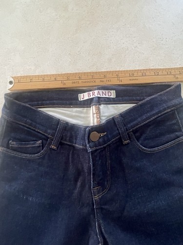 J Brand Jeans Damen 25 Blau Denim Stockholm Skinny Pencil Leg Zip Fly Stretch - Bild 8 von 14
