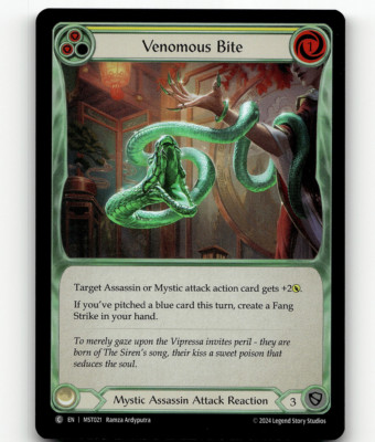 FOIL - Flesh And Blood Venomous Bite (Yellow) - Part the Mistveil