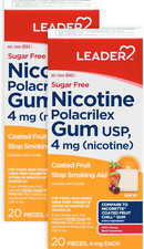 , Nicotine Polacrilex Gum 4Mg, for Those Who Smoke within 30 Mins of Waking Up,