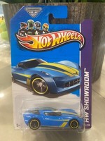 2013 Hot Wheels #209 Kmart Exclusive Showroom 2009 Corvette Stingray Concept