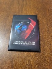 FIRST STRIKE ~ Jackie Chan 1996 movie memorabilia button pinback