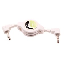 Retractable Aux Cable 3.5mm Adapter Car Stereo Aux-in Audio Cord for Smartphones