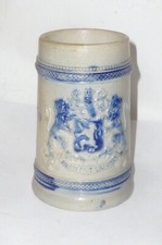 Alter Krug Bierkrug Kr&uuml;ge Historismus Union fait laforce 1830 1905 Studentenkrug