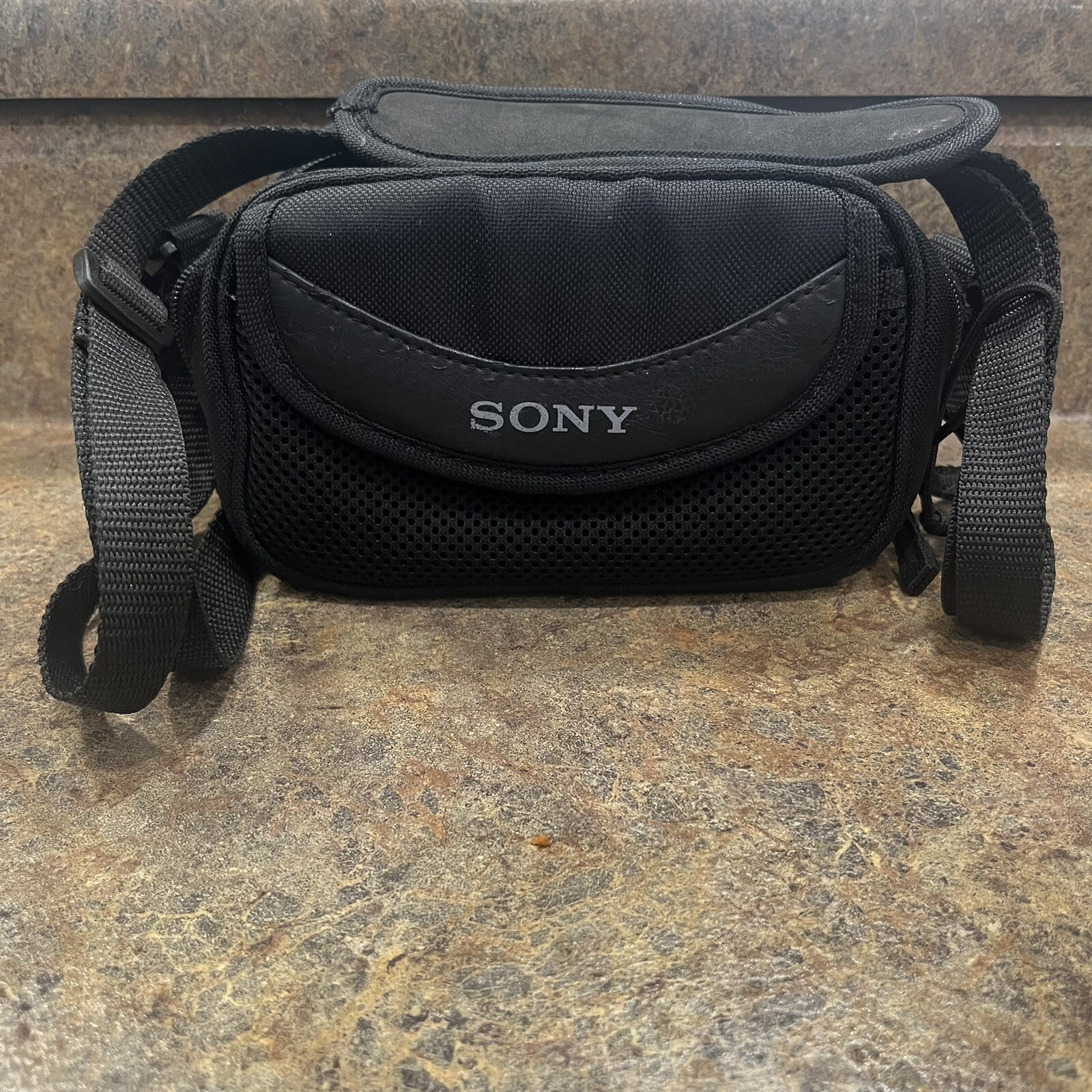 Sony Camcorder Case Black Mini Handycam Soft Carrying Bag Small LCS-VA9-image