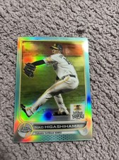 2022 Topps Chrome NPB Aqua Refractor Nao Higashihama 79/199 Fukuoda SoftBank #4