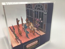 Darkwing Duck NES Let's Get Dangerous! Shadow Box Diorama Cube