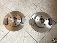 FOR RENAULT KADJAR 1.2 1.5 1.6 2015- TWO REAR BRAKE DISCS AND BRAKE PADS 290MM