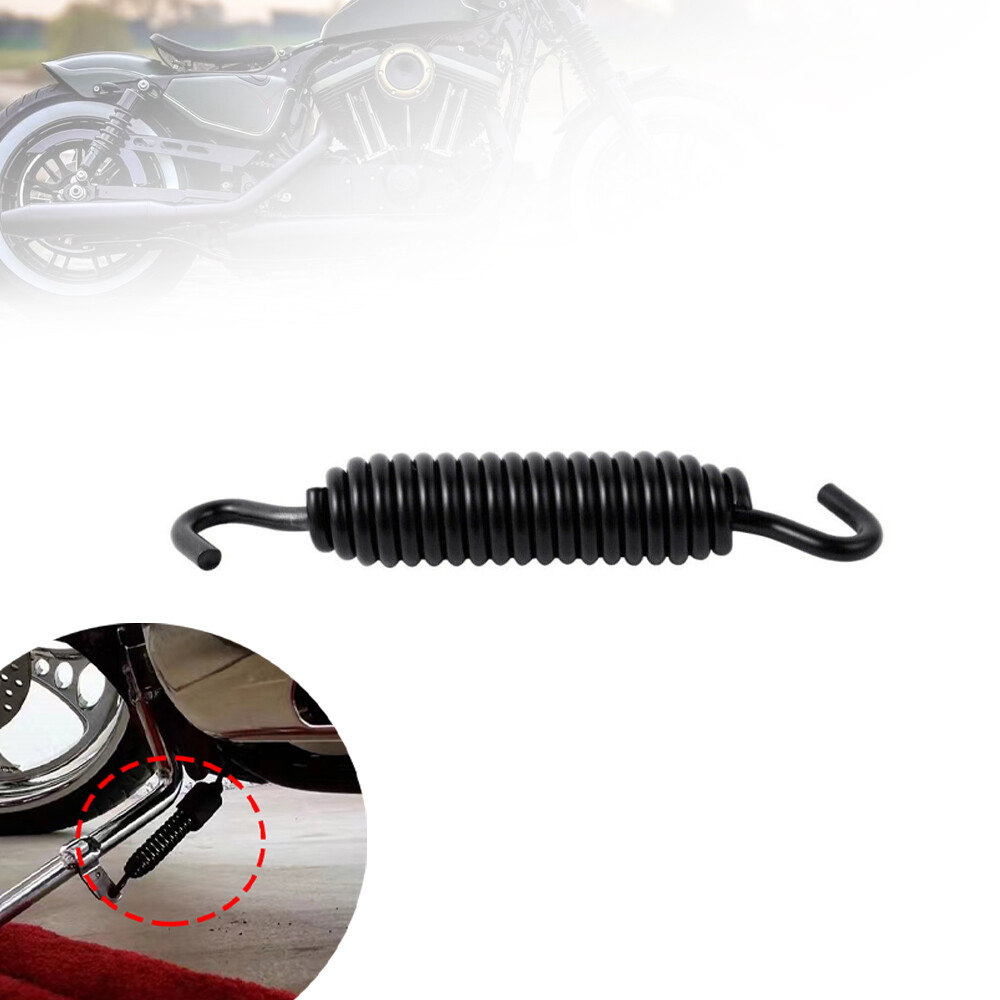 3.7”Motorcycle Kickstand Jiffy Stand Spring For Harley Touring Softail Road King eBay
