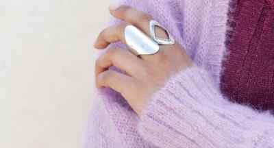 Solid 925 Sterling Silver Band Statement Meditation Handmade Ring All size-D-35