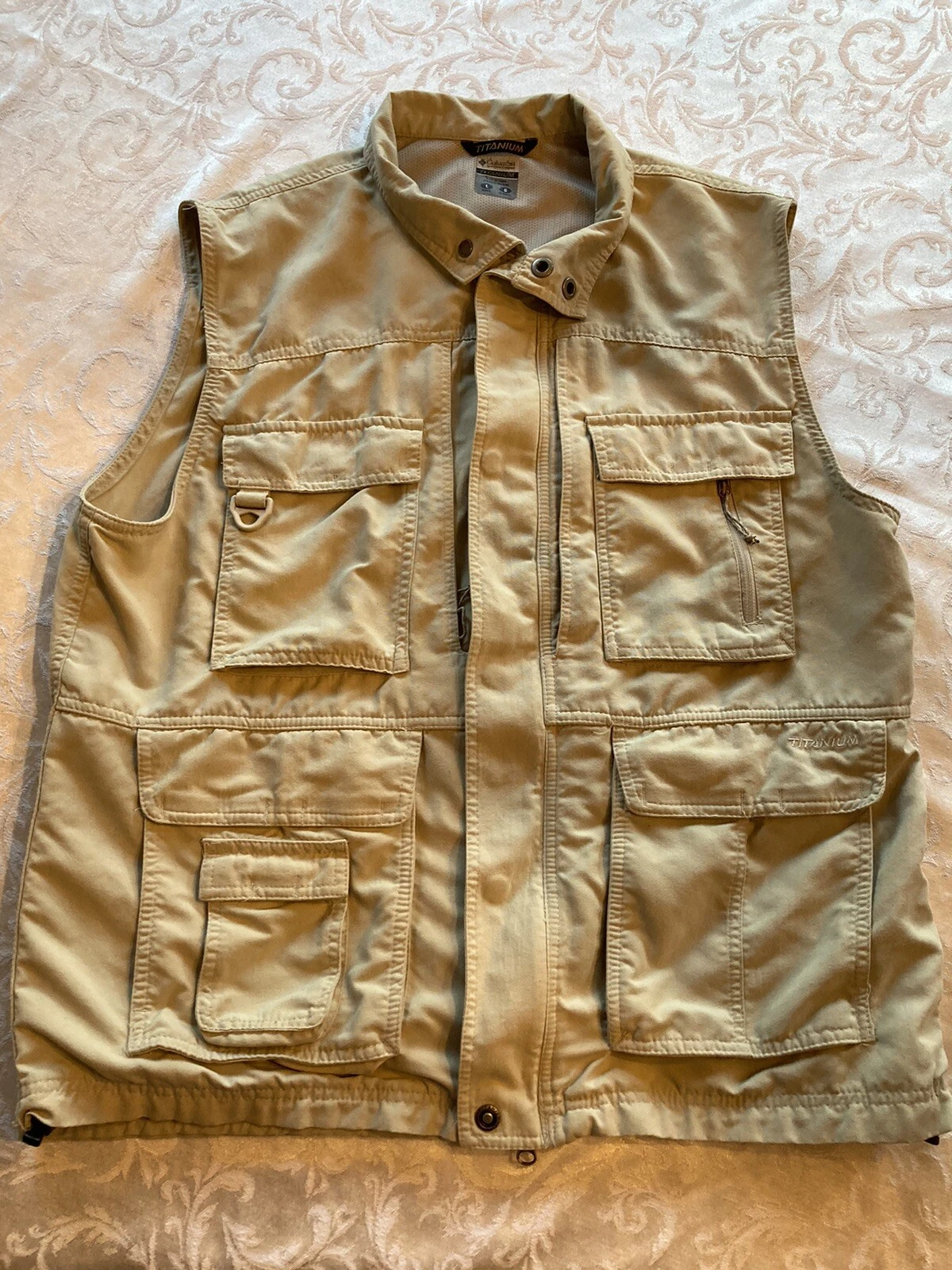 Columbia Titanium Omni Dry Fishing Vest Mens Large