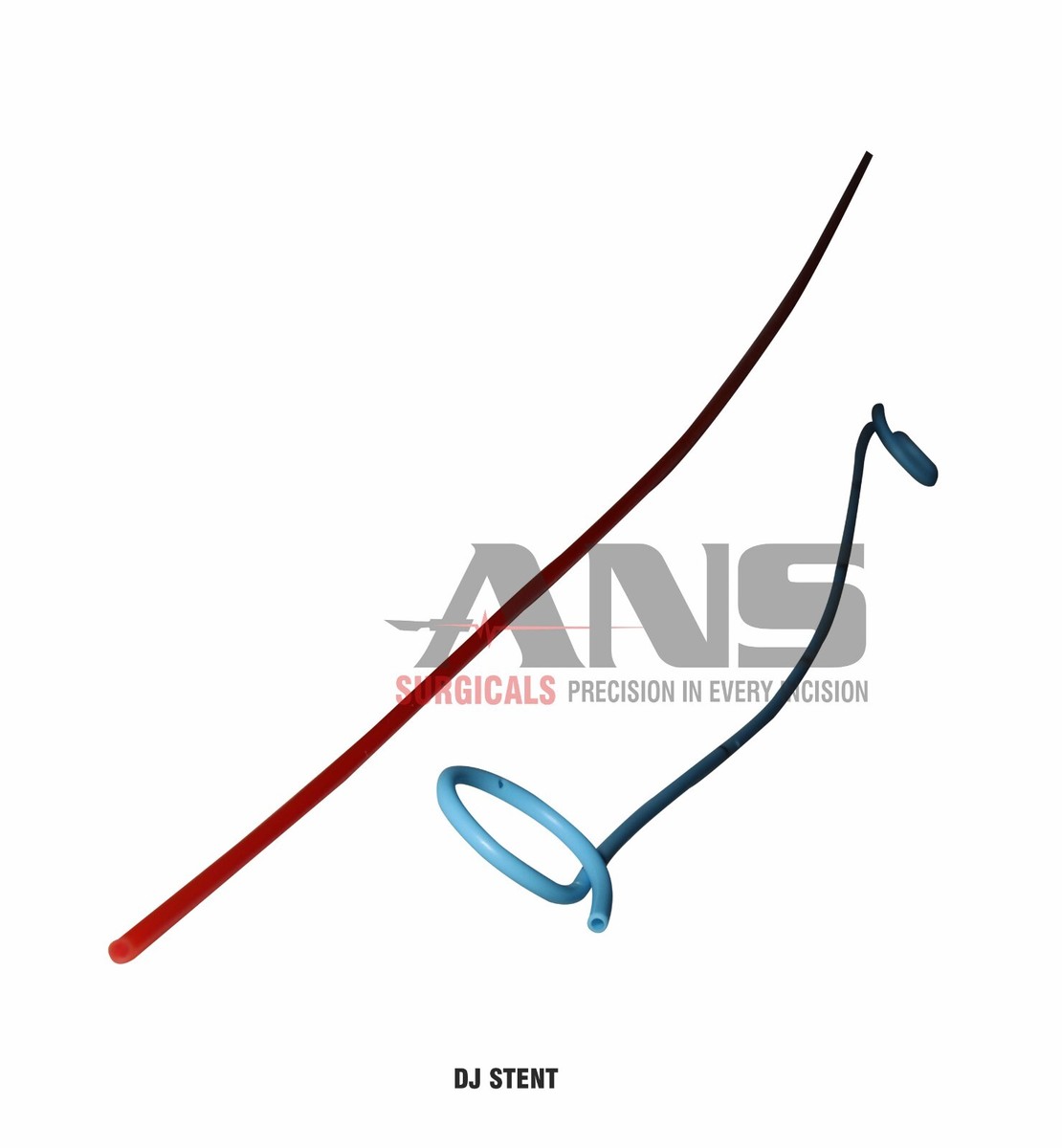 Stent Ureterale ANS Con Spintore &ndash; 5Fr 26cm, Confezione Da 100 Pezzi, Uso Urologia
