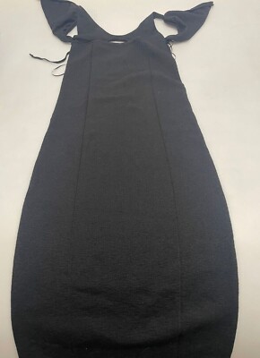 Mable Dress Long Sleeveless Black M Women's A34