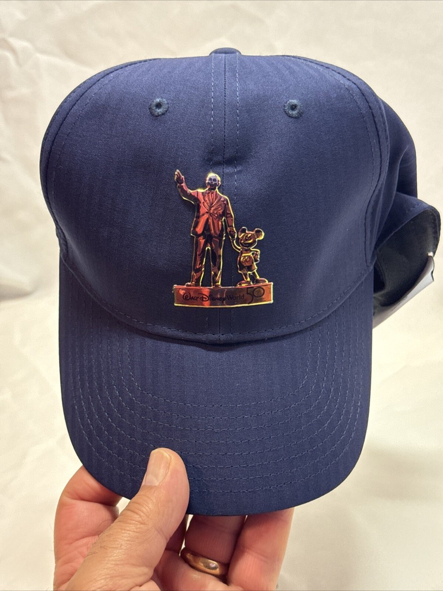 Walt Disney World Parks 50th Anniversary Hat Blue Nike Legacy Baseball Cap WALT DISNEY WORLD 50th ANNIVERSARY NIKE LEGACY DRI-FIT HAT  main image 4