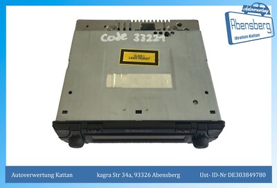 gebr. Mercedes Benz E320 CDI Radio Autoradio Audio code: 33221 A2088202026 #2054