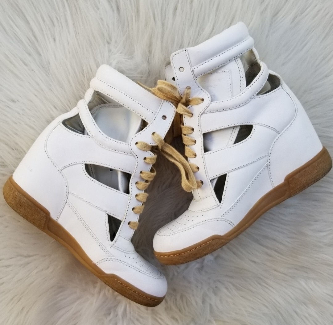 marc jacobs wedge sneakers
