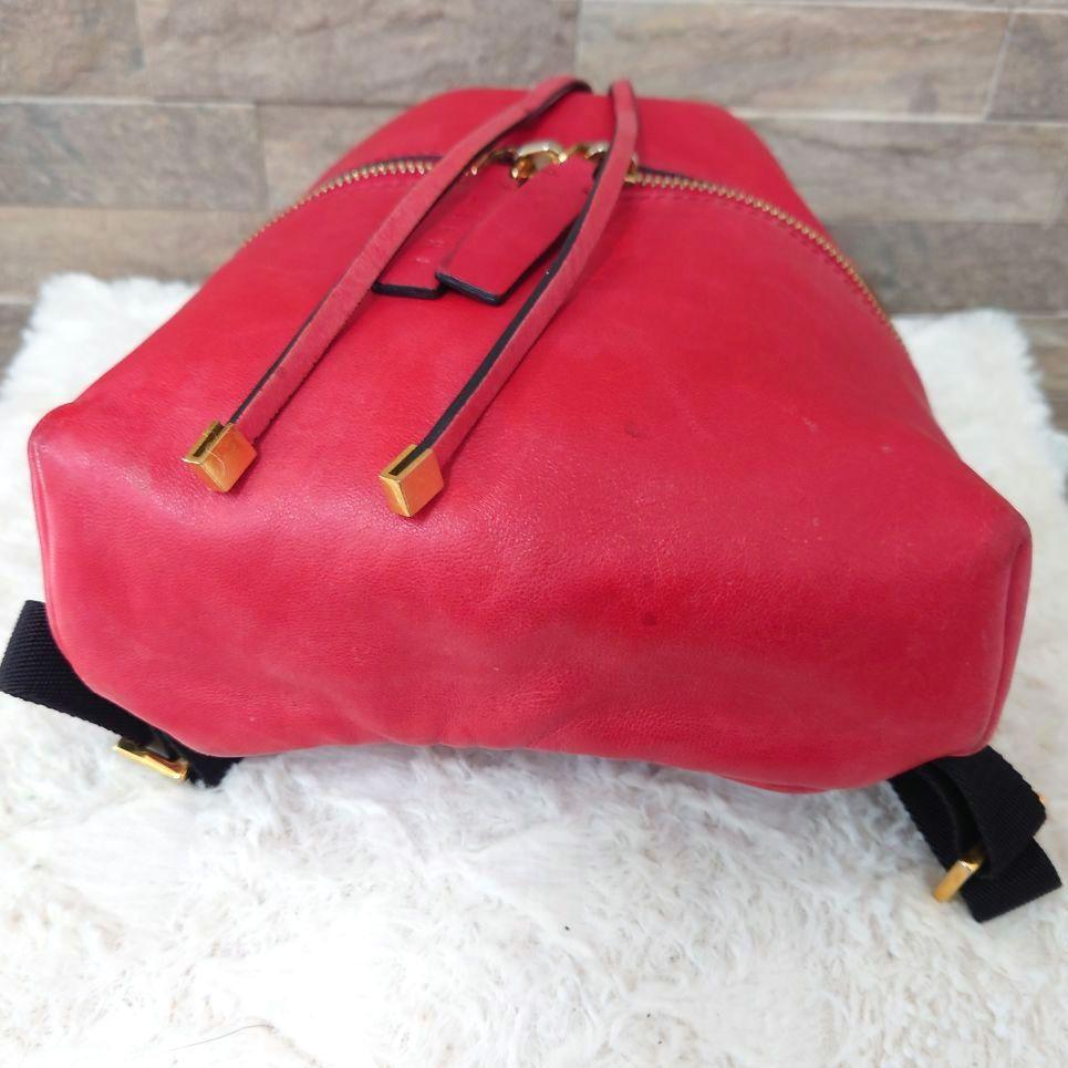 MARNI Mini Backpack Drawstring Style Leather Genu… - image 5