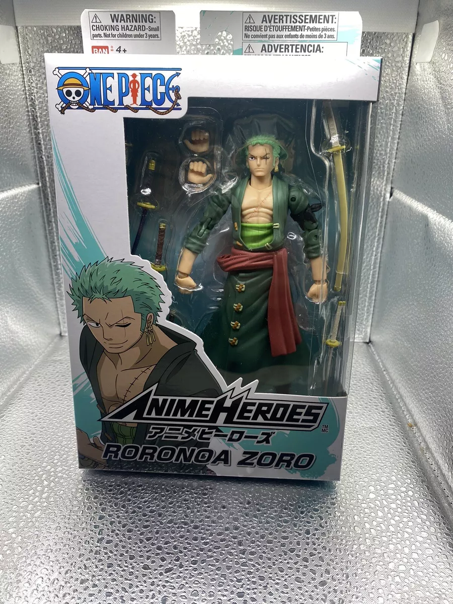 One Piece Anime Heroes Roronoa Zoro Action Figure