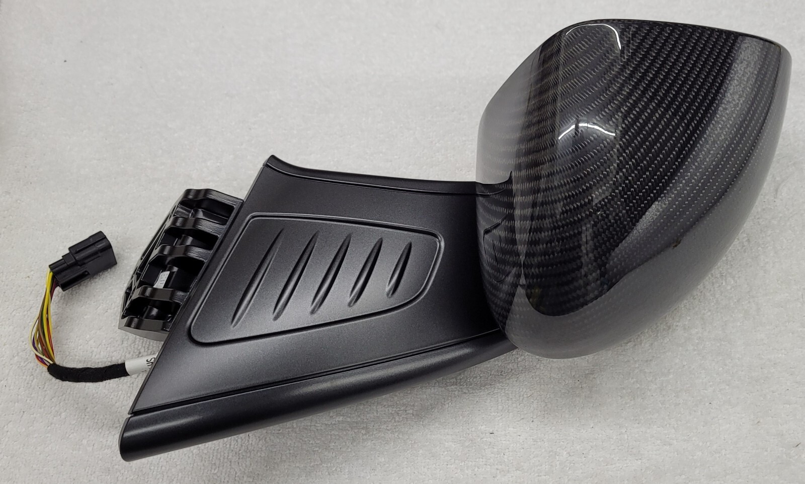Mclaren MP4 12C 650S LH CARBON EXTERIOR OUTSIDE MIRROR LEFT DOOR OEM DRIVER P11